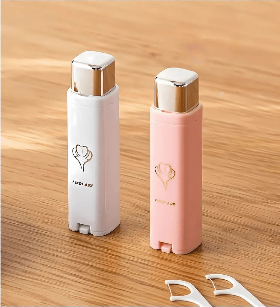 SmileFix - Boîte à fil dentaire élégant